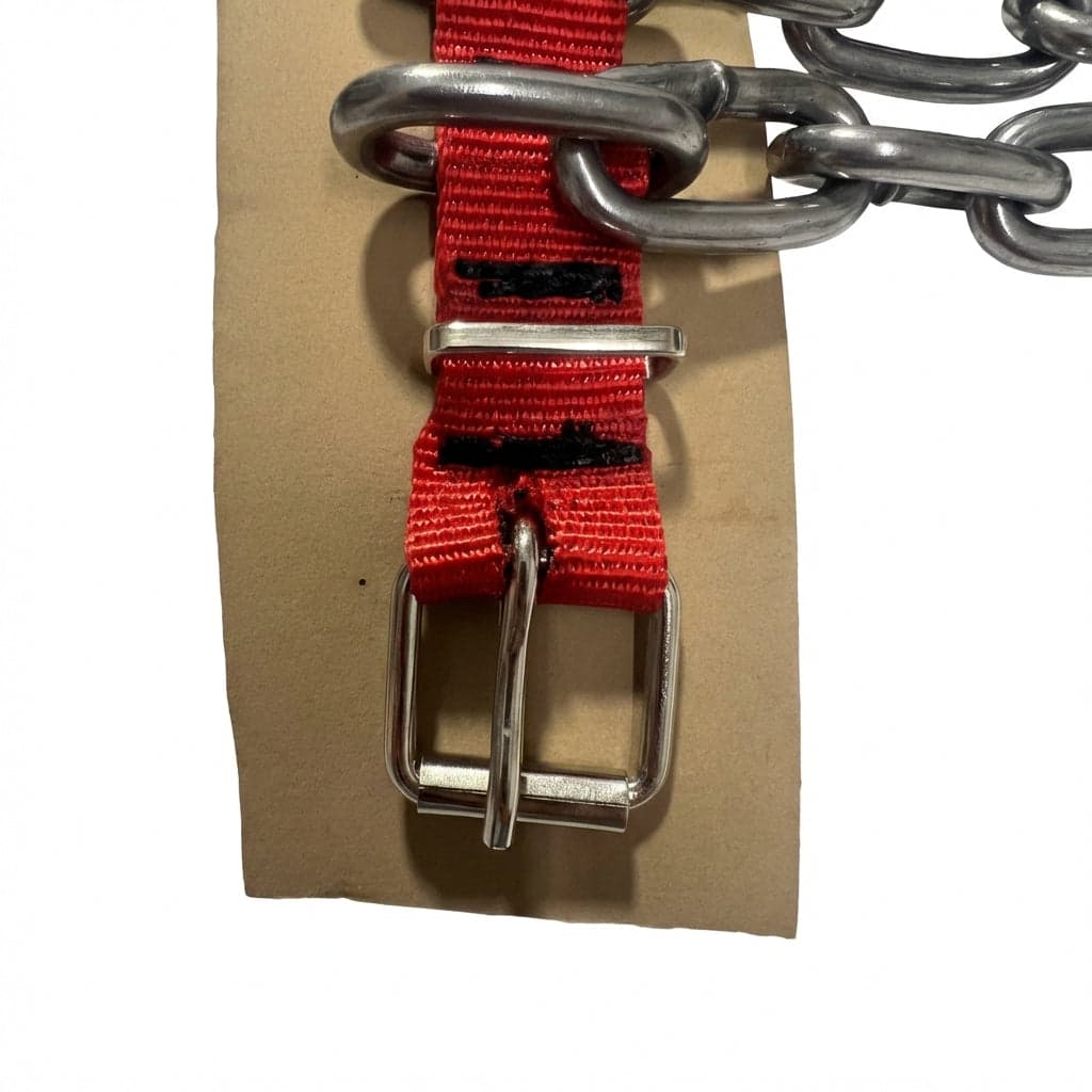 Pulsera de manea con cadena (1 Par)