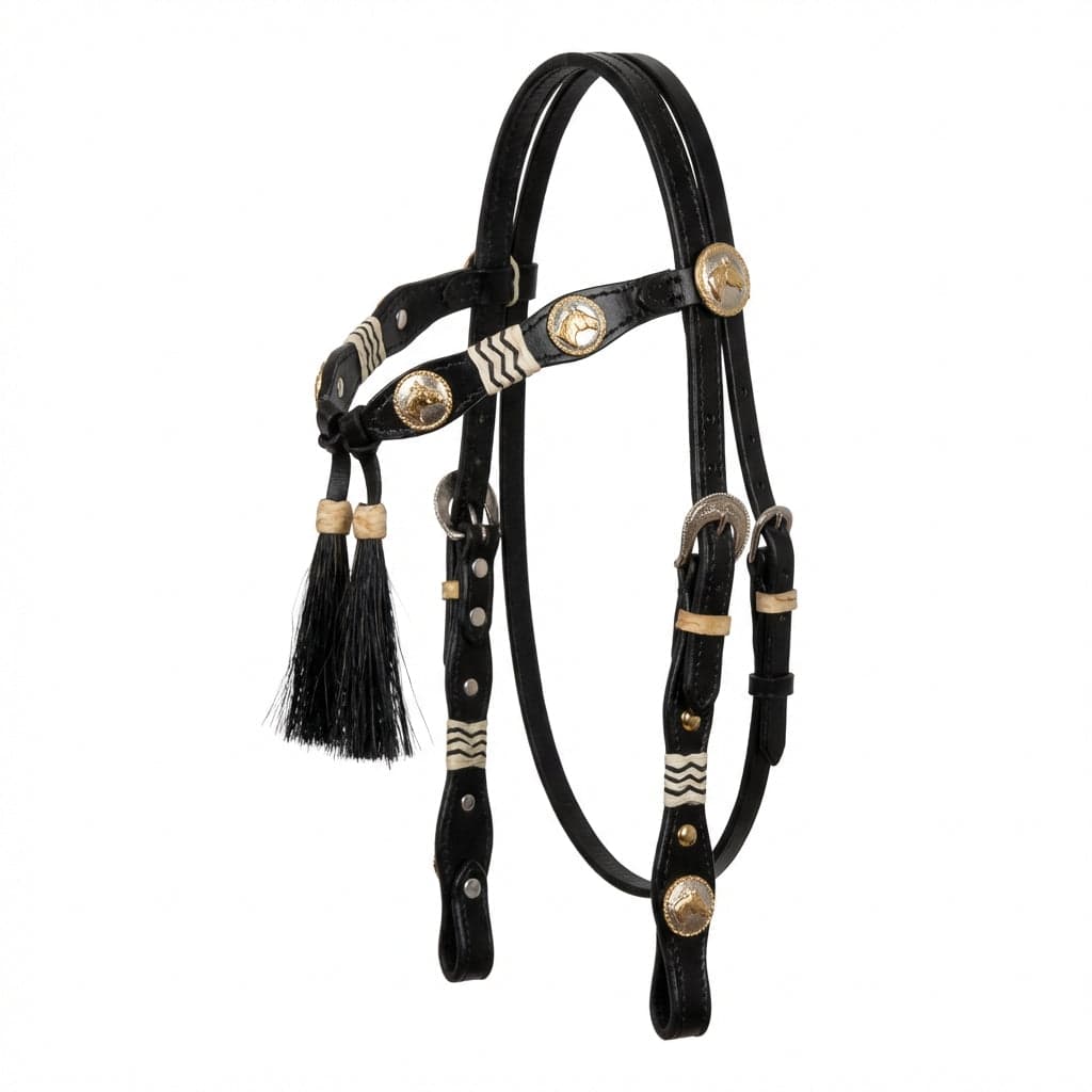 Cabezada fina de concho
