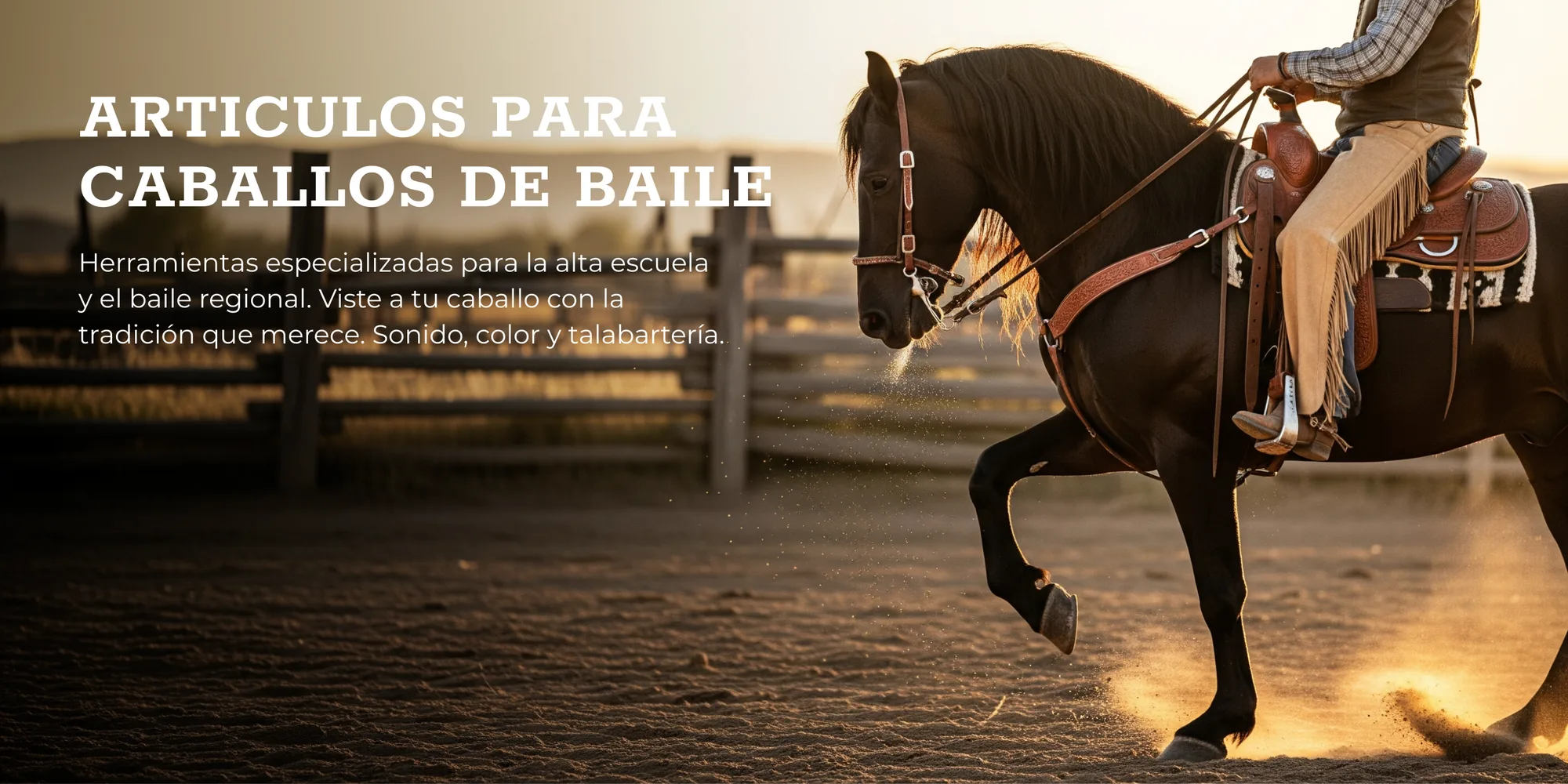 Galope · artículos equinos